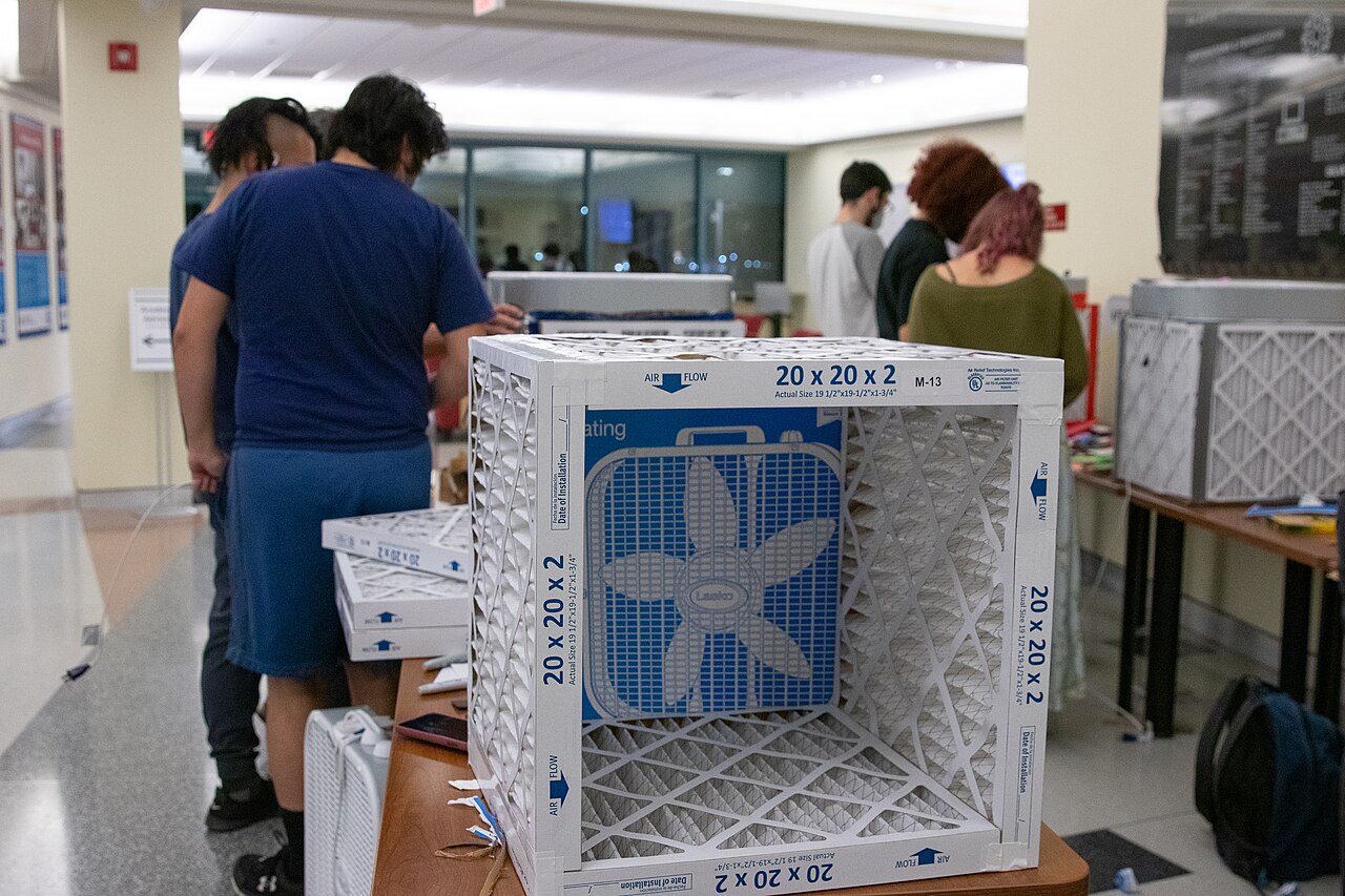 Corsi-Rosenthal air filtration unit